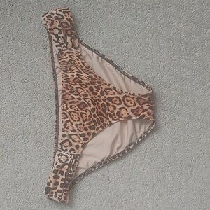 Victoria's secret small leopard bikini swim bottom